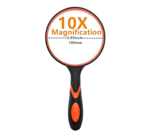 Playshifu Magnifying Glass for Toddlers (Foam-Handled, Large)