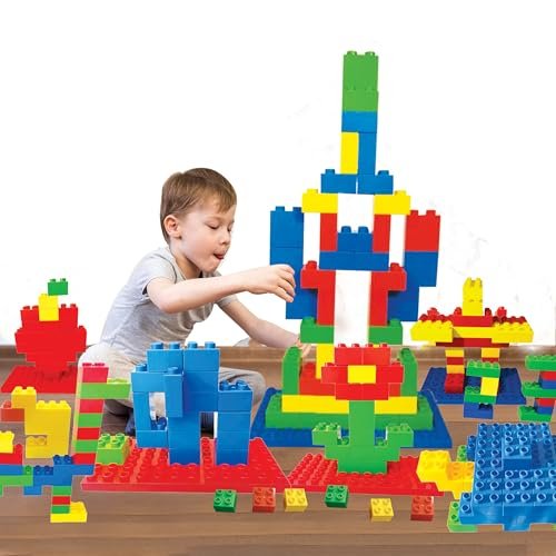 Babyhug Foam Building Blocks Set (36 pieces, assorted colours)