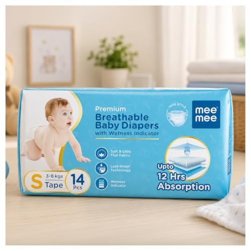 Pigeon Ultra Absorbent Diapers Small (5-9 kg) – 34 Pieces