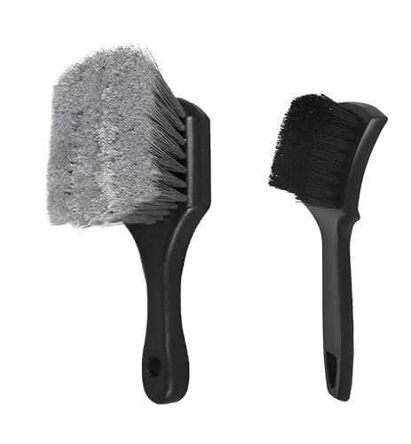 Soft-Bristle Wheel Cleaning Brush Set (3-pack)