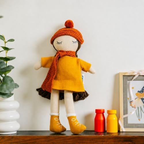 Shumee Organic Cotton Soft Doll (Ragdoll style, 30cm)