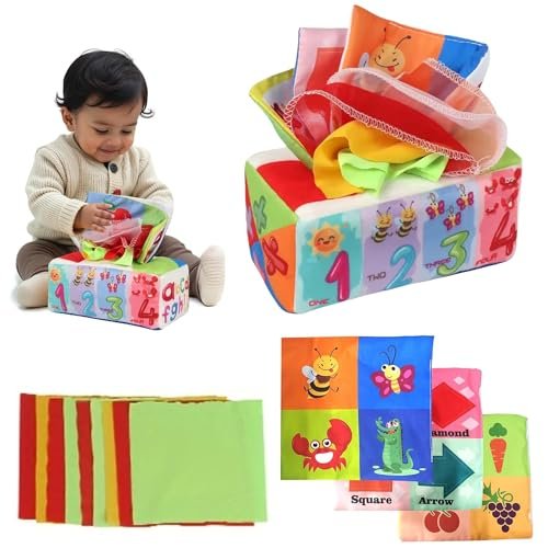 FunkyBuddies Crinkle Toy (Fabric with Paper Sound)