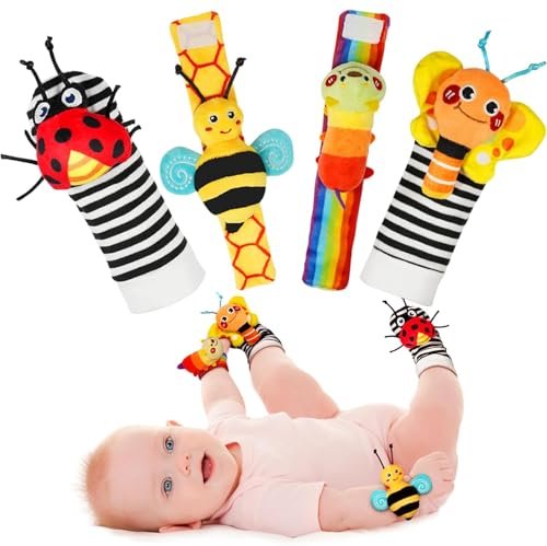 Wrist Rattle and Foot Rattle Combo Set