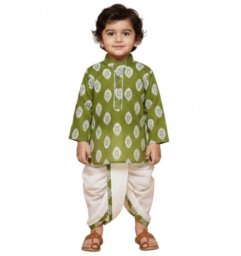 Mother Sparsh Organic Cotton Baby Dhoti Set