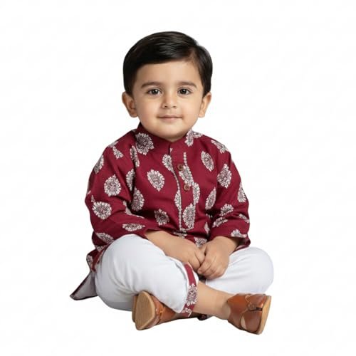 FirstCry Organic Baby Dhoti Kurta Set