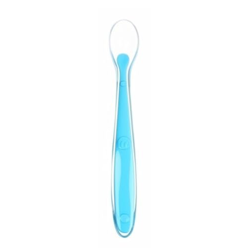 Baby-Safe Feeding Spoon with Soft Silicone Tip (2-Pack)