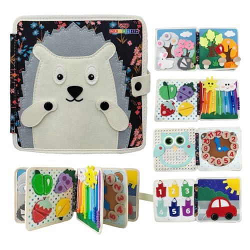 CraftDev Handmade Felt Busy Book