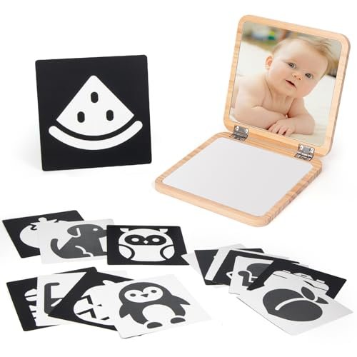 BabyGo Acrylic Baby-Safe Mirror Toy