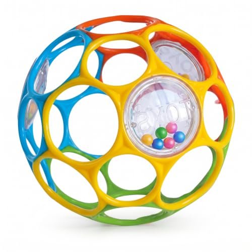 R for Rabbit Sensory Ball with Bells