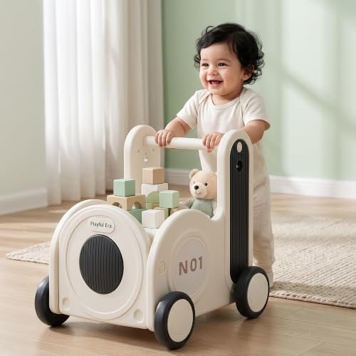 Playskool Pipeworks Classic Push Cart Walker Toy