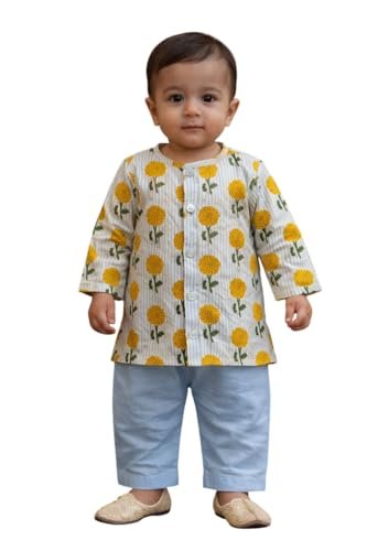 Hopscotch Baby Kurta and Pyjama Set