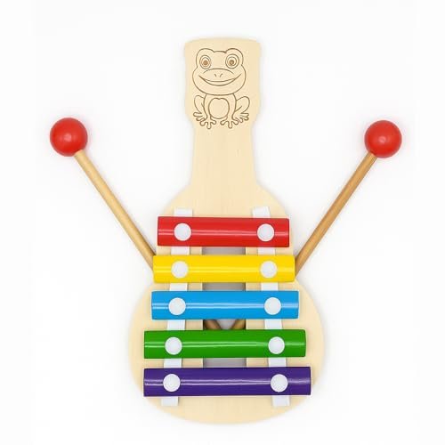 Jaeger Wooden Xylophone (4-Key, Non-Electronic)