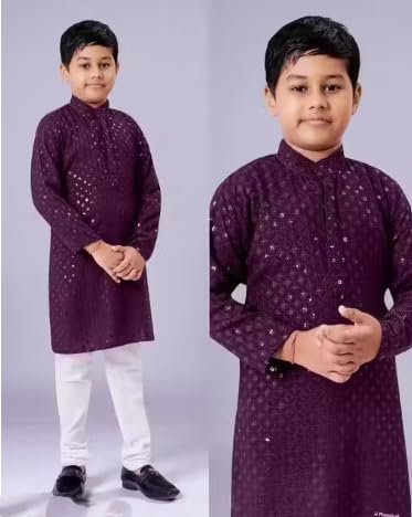 Cute Potato Baby Kurta Set Cotton Blend