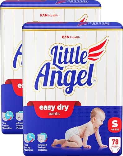 Little Angel Premium Plus Diapers - Size 2 (5-8kg), Pack of 36