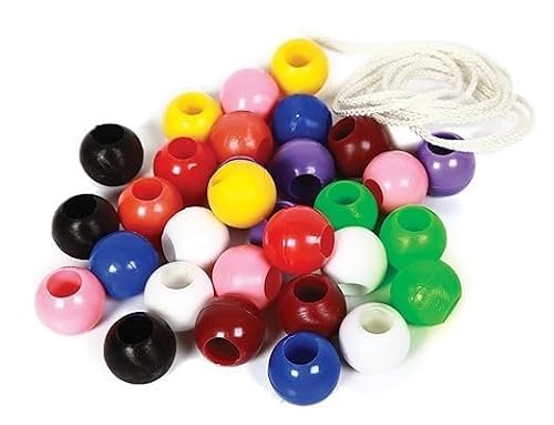 Goki Threading and Lacing Set (Wooden Beads)