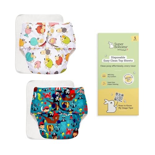 SuperBottoms Cloth Diaper with PUL