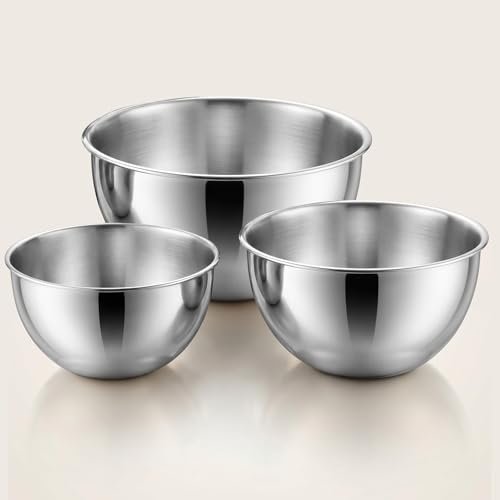Stainless Steel Katori Set 3-Piece