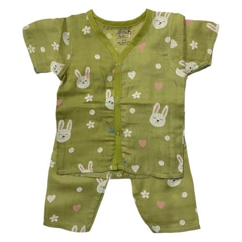 Taraweave Organic Cotton Baby Night Suit (6-12 Months)