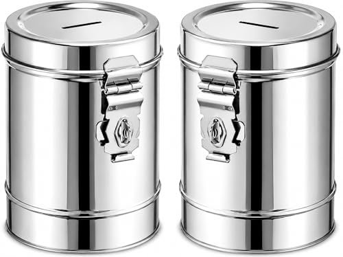 Stainless Steel Coin Sorter and Storage Organizer for Kids