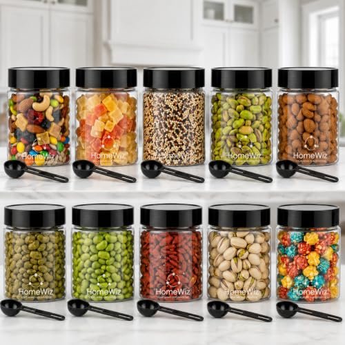 Cello Urban Durable Plastic Dal & Spice Containers (Set of 4)