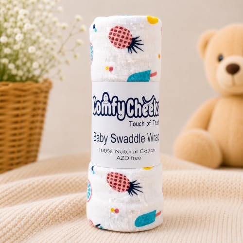 Chicco Muslin Swaddle Blanket Lightweight