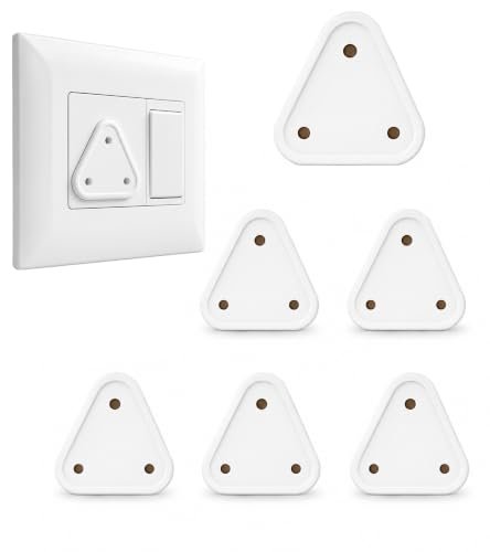 Safety 1st UK-Style Recessed Pin Safety Outlet Covers (12-pack)