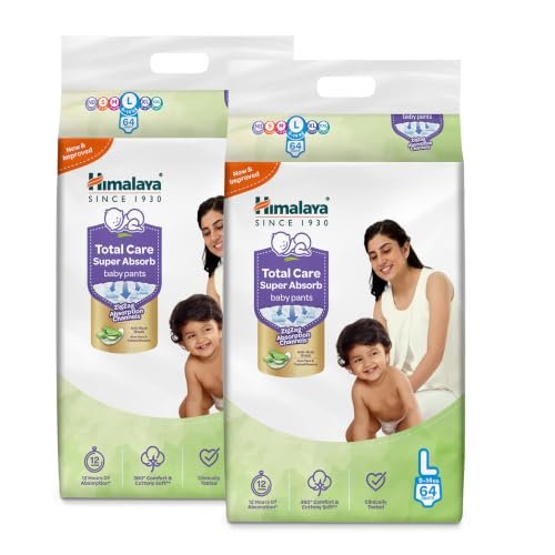 Himalaya Total Care Diapers 8-12 kg - Pack of 40