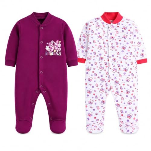 Babyhug Cotton Baby Sleepsuit