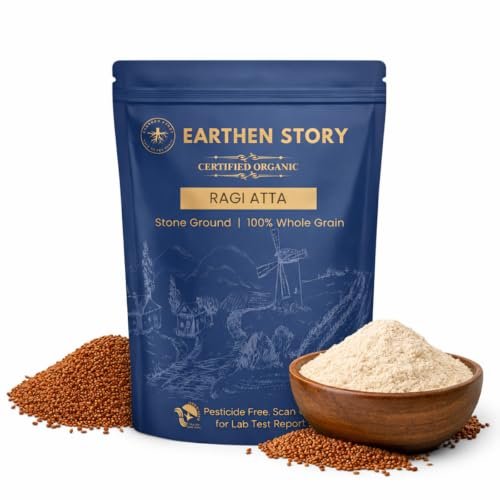 Organic India Certified Organic Ragi Powder