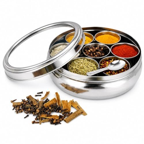 Milton Deluxe Stainless Steel Spice/Dal Container