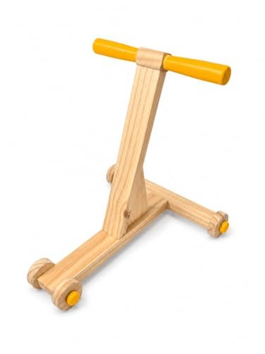 Funskool Wooden Walker with Wheels