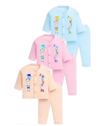 Babyhug Regular Cotton Baby Nightsuit Set