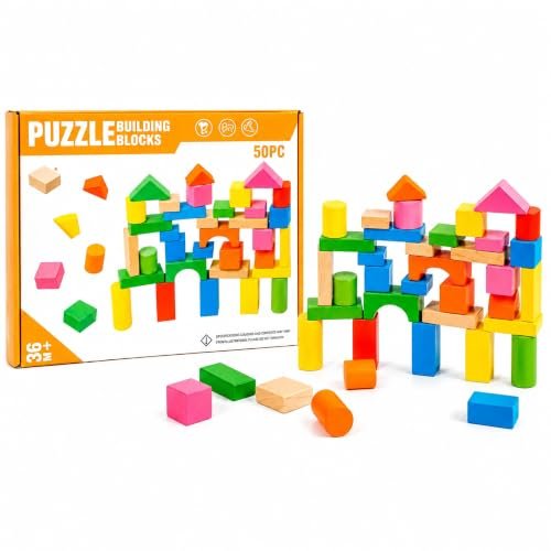 Playmate Wooden Sound Blocks Set – 12 Pieces with Nature Sounds