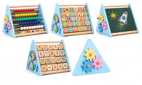 LuvLap Wooden Activity Cube