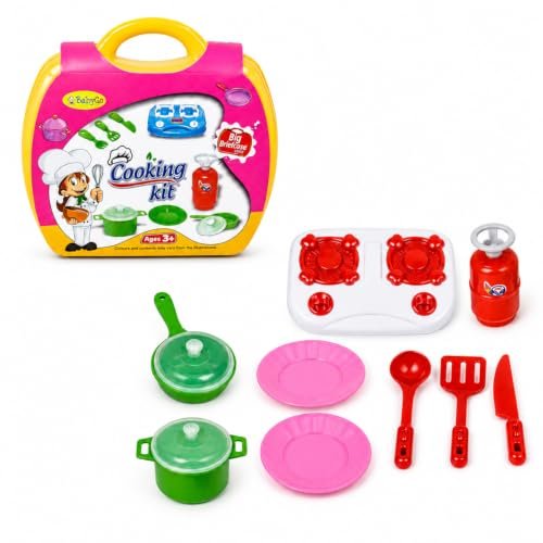 Babygo Play Kitchen Set with Accessories (6-Piece)