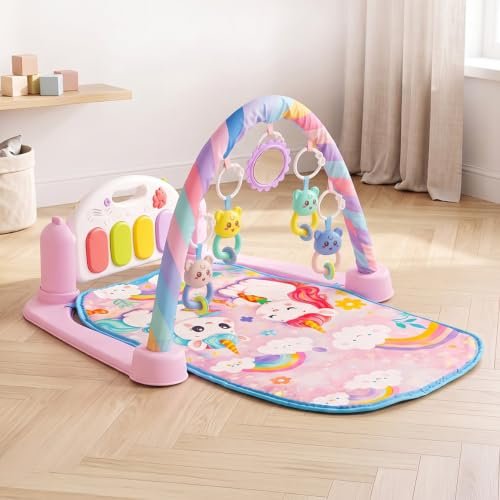 Sunbaby Activity Gym Bar Attachment with Hanging Toys