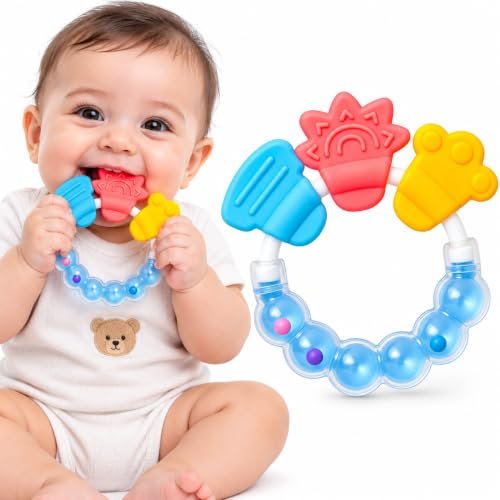 Mastela 2-in-1 Teether & Rattle