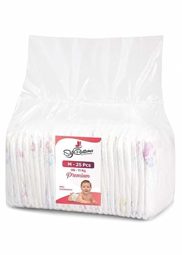 Pee Safe Biodegradable Baby Diapers – 160 Count (6–12 months)
