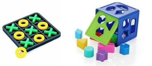 Toddler Board Game Turn-Taking Set (2+ Years, Large Spinner, No Small Parts)