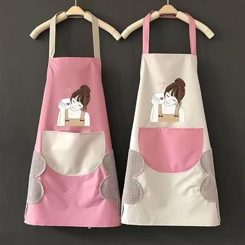 Child's Apron with Large Pockets and Adjustable Neck Strap